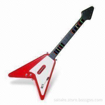 Wireless Guitar Controller for PS2/PS3/USB/Wii/Xbox360, Made of Plastic